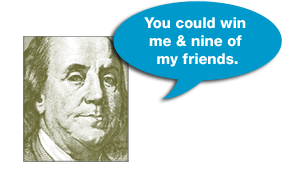 Grand Prize, You Could Win $1000!