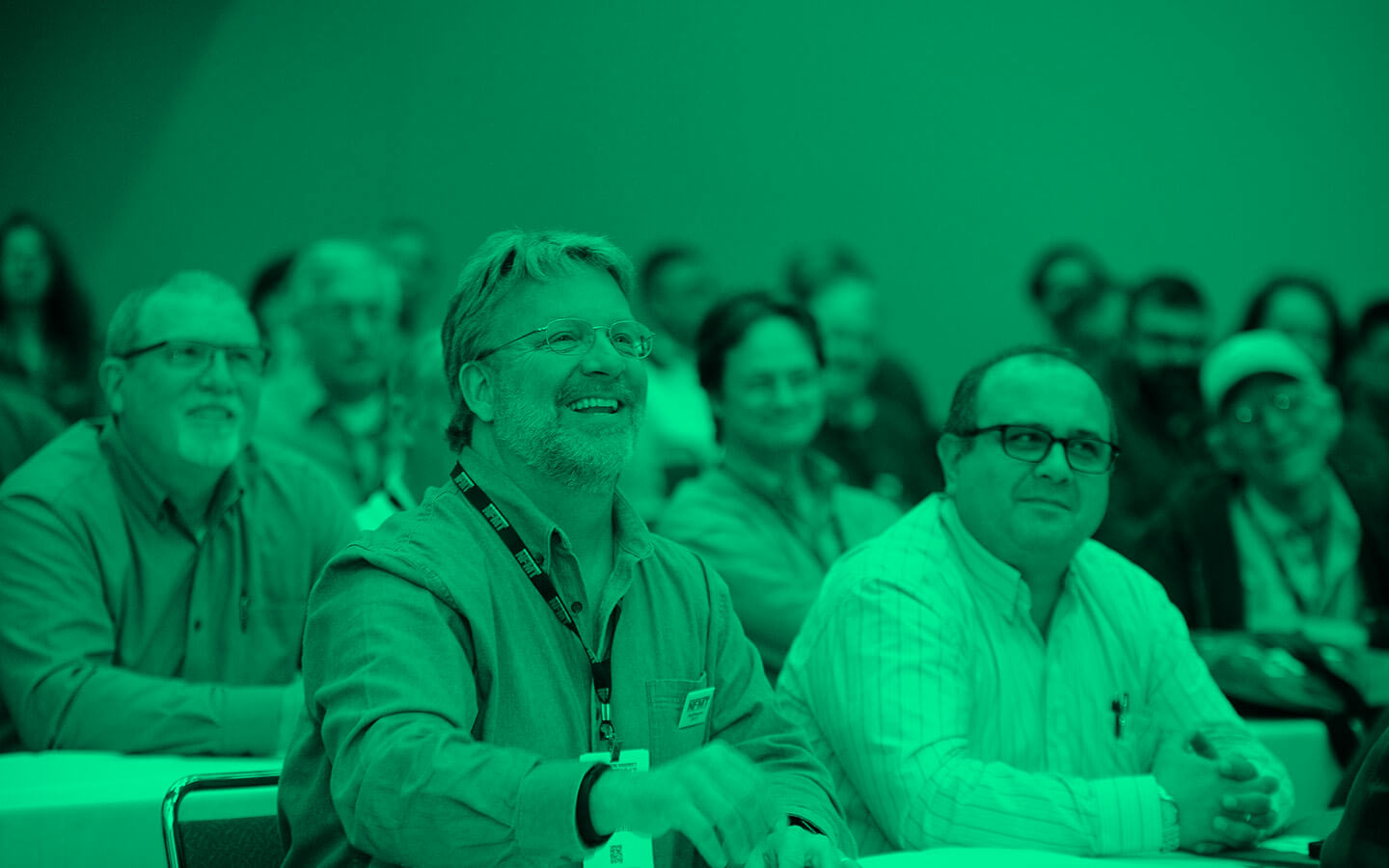 NFMT Session Attendee Smiling