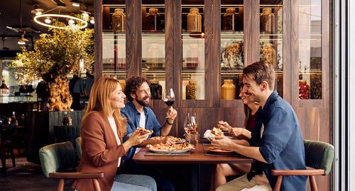 A plated dining experience in Las Vegas