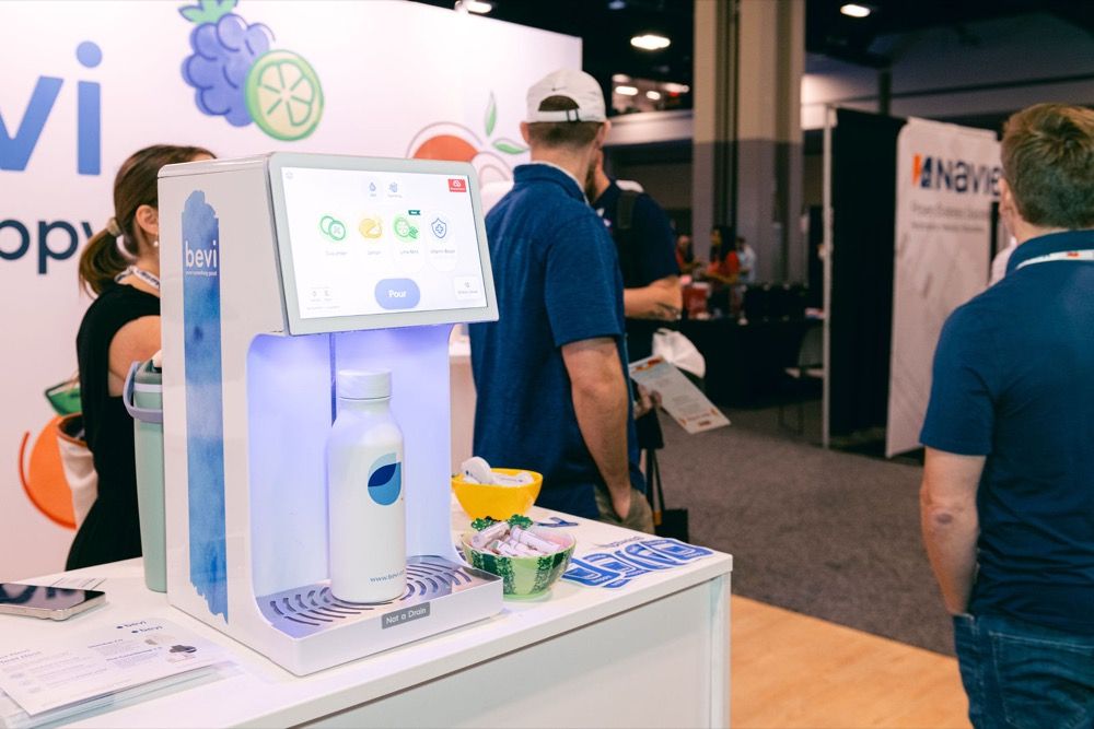 A new product on display in the Expo Hall